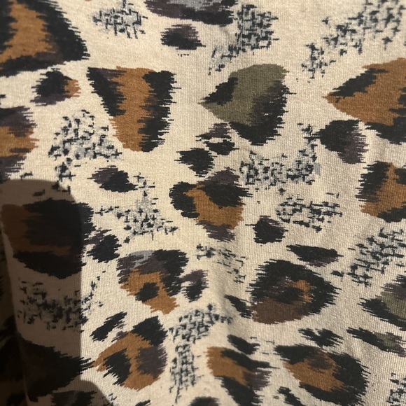 Topshop Animal Print Mini Dress - Picture 3 of 3